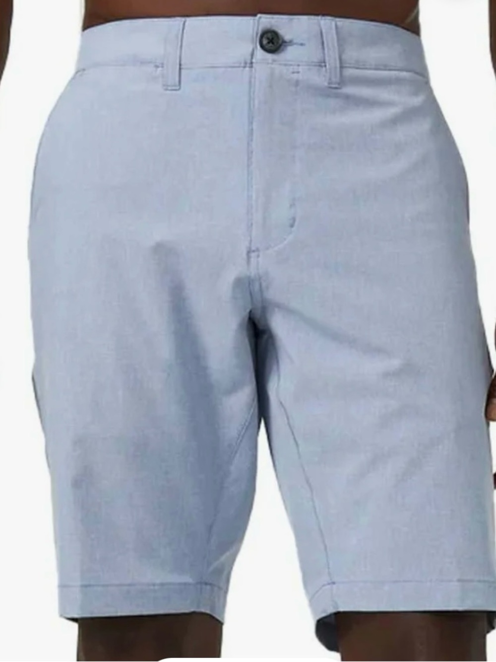 7 Diamonds Momentum Performance Shorts Mens 36 Blue Golf Stretch 10" Chino
